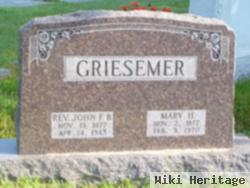 Mary H Griesemer