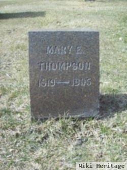 Mary E Thompson