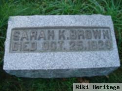 Sarah Ann Kellogg Brown