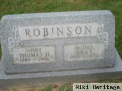 Ora E Robinson