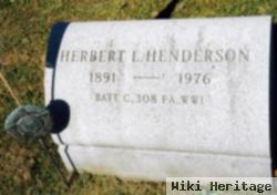 Herbert L Henderson