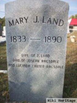 Mary J Ragsdale Land