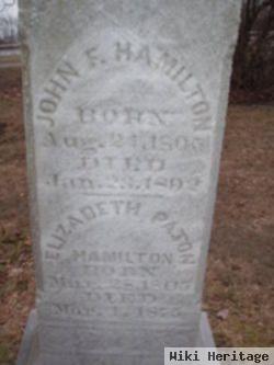 Elizabeth Mary Paton Hamilton