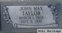 John Max Taylor