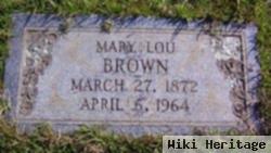 Mary Lou Brown