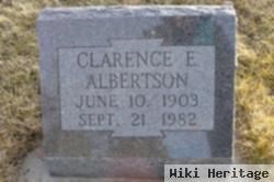 Clarence E Albertson