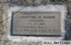 Lanford Henry Hauge