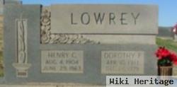 Dorothy P. Lowrey