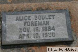 Alice Boulet Foreman