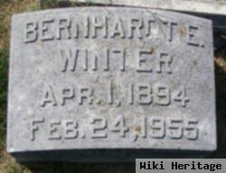 Bernhardt E. Winter