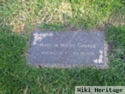 Malcom Waldo George