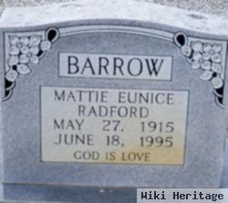 Mattie Eunice Radford Barrow