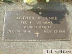 Arthur H Lunke