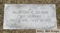 Merton C Olsen