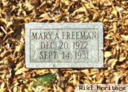 Mary A. Freeman