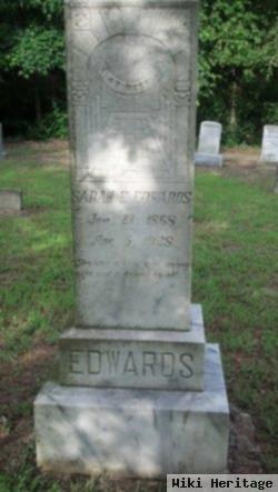 Sarah E Tucker Edwards