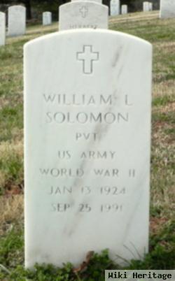 William L Solomon