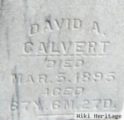 David A. Calvert