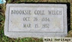 Brooksie Cole Welch