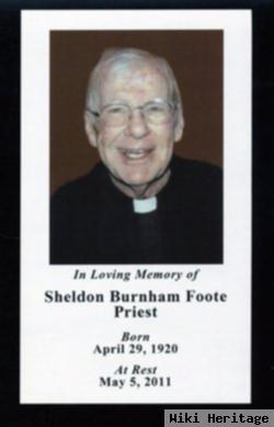 Rev Fr Sheldon Burnham "bud" Foote