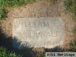 William Edward Mcdonald