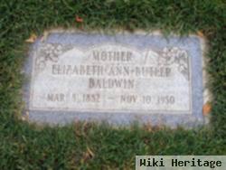 Elizabeth Ann Butler Baldwin