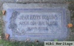 Jean Hayes Dobson