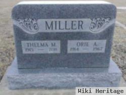 Orie A. Miller