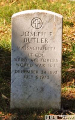 Joseph F Butler