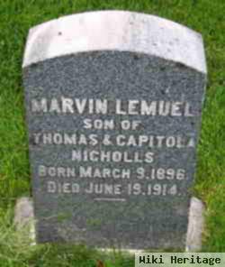 Marvin Lemuel Nicholls