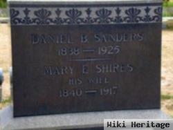 Mary E Shires Sanders