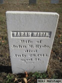 Sarah Maria Dunham Hyde