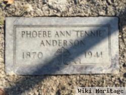 Phoebe Ann Tennessee "tennie" Pilgrim Anderson