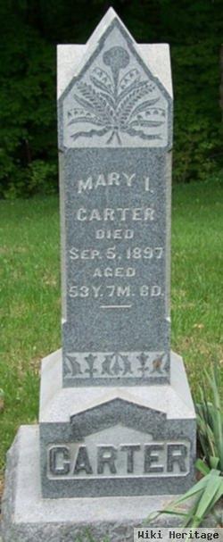 Mary I Carter