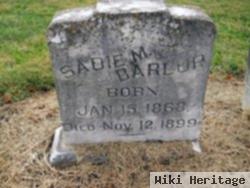 Sadie M. Barlup