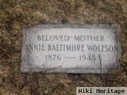 Annie Baltimore Wolfson