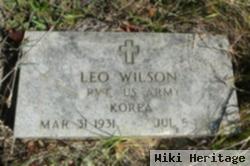 Pvt Leo Wilson