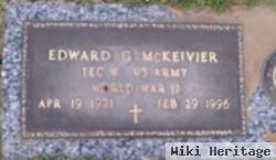 Edward G Mckeivier