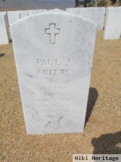 1Lt Paul Jan Fritts