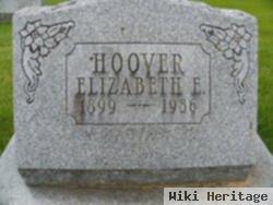 Elizabeth Esther Weaver Hoover