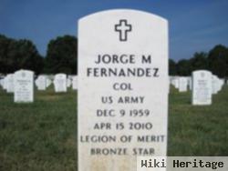 Col Jorge M Fernandez