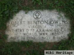 Pvt Robert Benton Owens