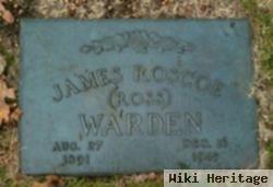 James Roscoe "ross" Warden