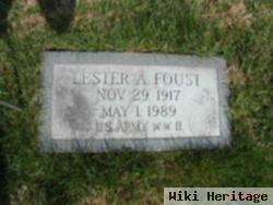 Lester A Foust