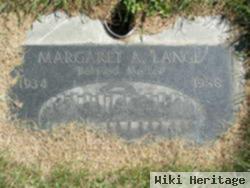 Margaret Ann Thompson Lange