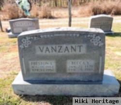 Becca E. Yates Vanzant