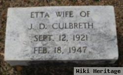 Etta Culbreth