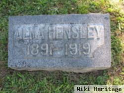 Alma Stephenson Hensley