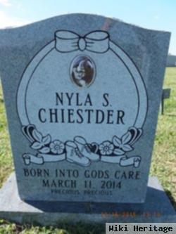 Nyla S Chiestder