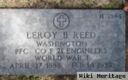 Leroy B Reed